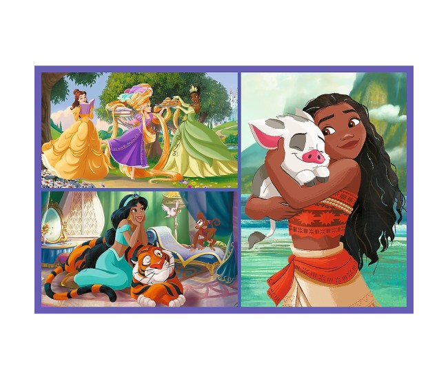 Puzzle trefl 2x70 disney princess viata printeselor disney Puzzle trefl 2x70 disney princess viata printeselor disney