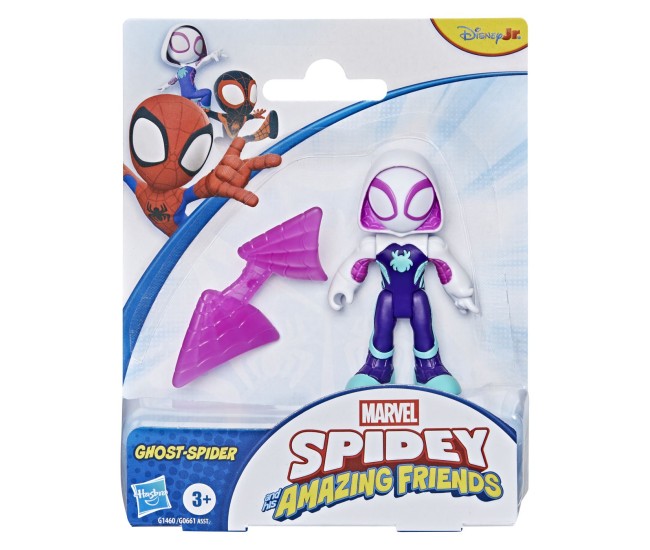 Marvel spidey si prietenii sai uimitori set figurina ghost spider si accesorii Marvel spidey si prietenii sai uimitori set figurina ghost spider si accesorii
