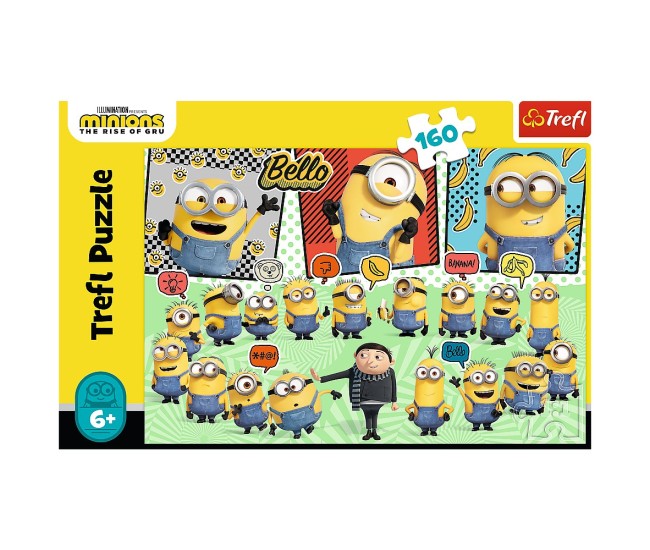 Puzzle trefl 160 minionii aventura minionilor Puzzle trefl 160 minionii aventura minionilor