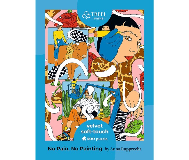 Puzzle trefl uft velvet 500 moda feminina Puzzle trefl uft velvet 500 moda feminina