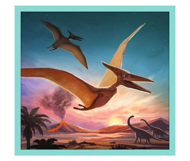 Puzzle trefl 10in1 lumea dinozaurilor Puzzle trefl 10in1 lumea dinozaurilor