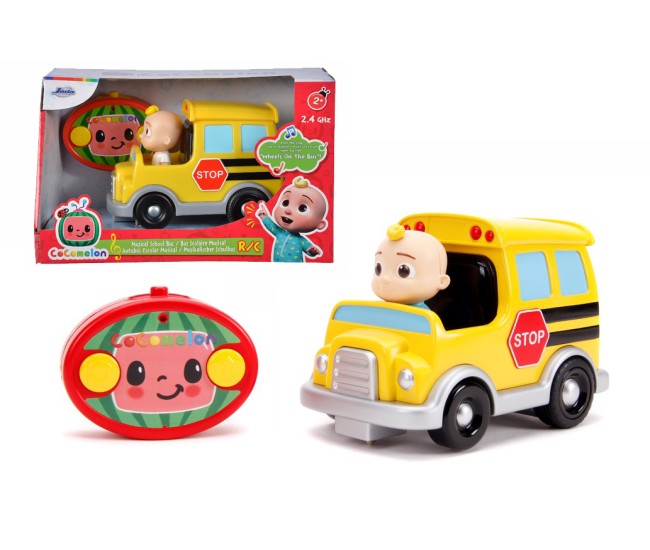 Cocomelon autobuz scolar rc scara 1:24 Cocomelon autobuz scolar rc scara 1:24