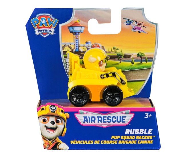 Patrula catelusilor pup squad racers air rescue vehicul metalic rubble scara 1 la 55 Patrula catelusilor pup squad racers air rescue vehicul metalic rubble scara 1 la 55