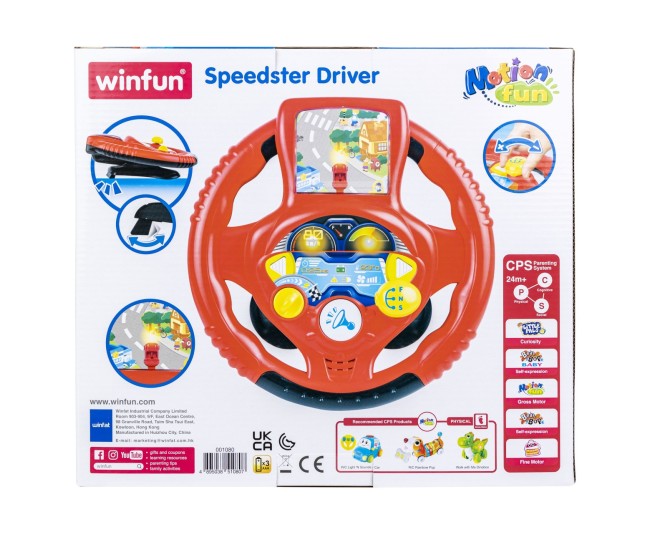 Winfun volan cu sunete si lumini