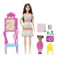 Barbie set de joaca papusa barbie satena face cariera profesoara Barbie set de joaca papusa barbie satena face cariera profesoara