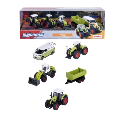 Majorette class set 5 vehicule agricole metalice farm 7.5cm Majorette class set 5 vehicule agricole metalice farm 7.5cm