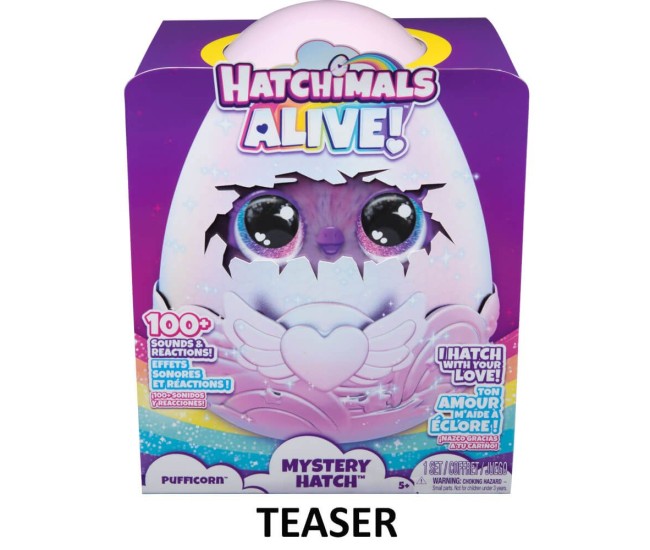 Hatchimals alive mistery hatch ou pufficorn Hatchimals alive mistery hatch ou pufficorn