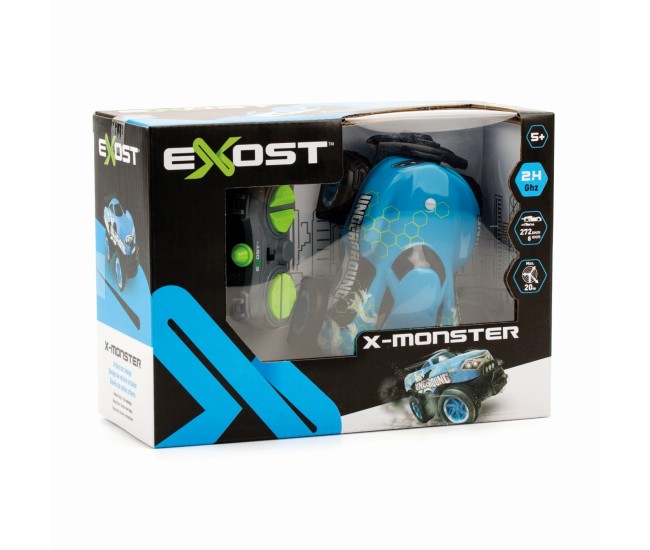 Silverit exost masina cu telecomanda x monster albastra Silverit exost masina cu telecomanda x monster albastra