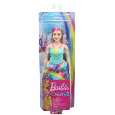 Barbie papusa printesa dreamtopia cu coronita albastra