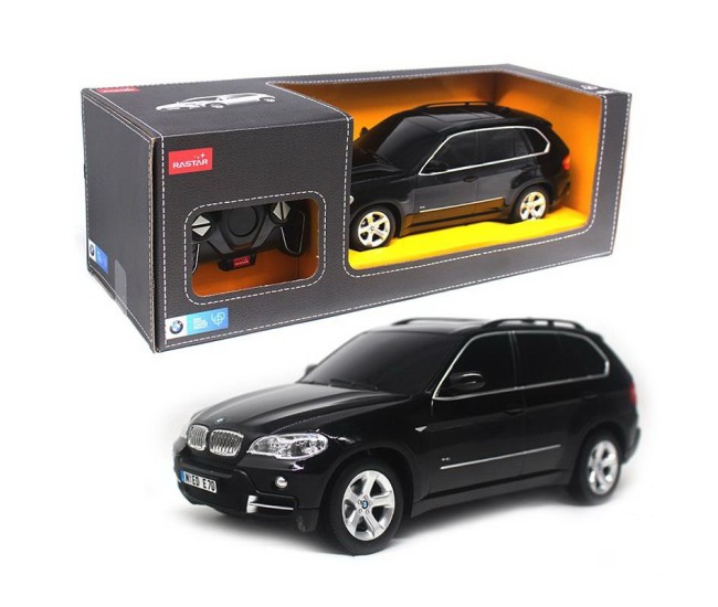 Masina cu telecomanda bmw x5 negru cu scara 1 la 18 Masina cu telecomanda bmw x5 negru cu scara 1 la 18