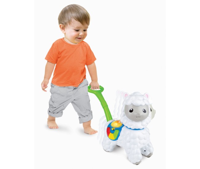 Winfun jucarie de impins alpaca