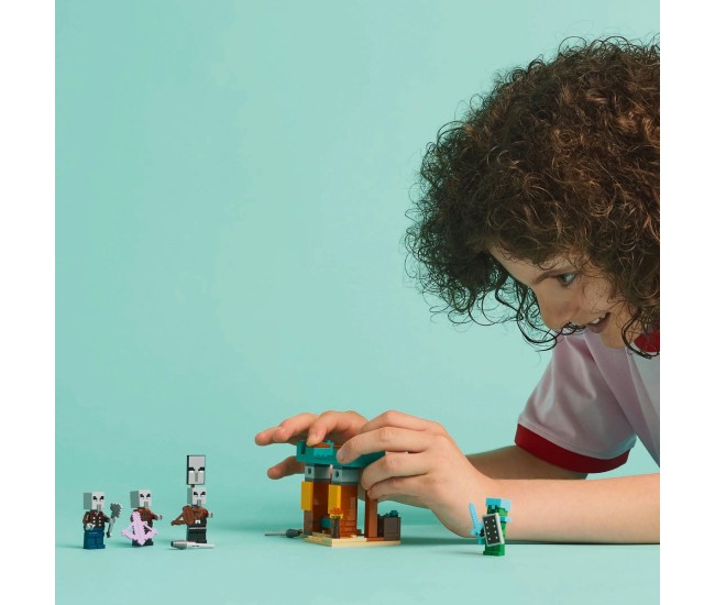 Lego minecraft patrula illager În desert 21267 Lego minecraft patrula illager În desert 21267