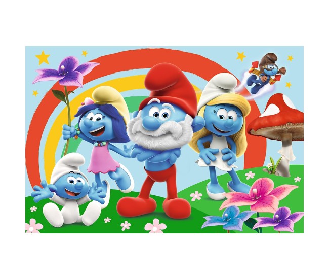 Puzzle trefl 24 maxi strumfii Puzzle trefl 24 maxi strumfii