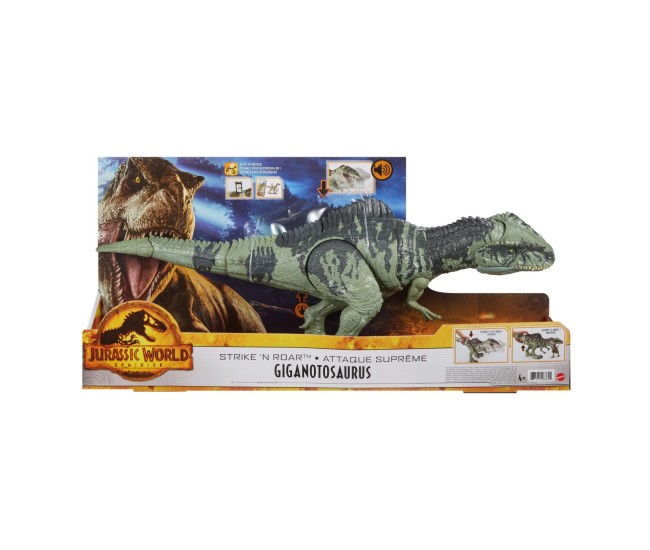 Jurassic world strike n roar dinozaur giganotosaurus Jurassic world strike n roar dinozaur giganotosaurus