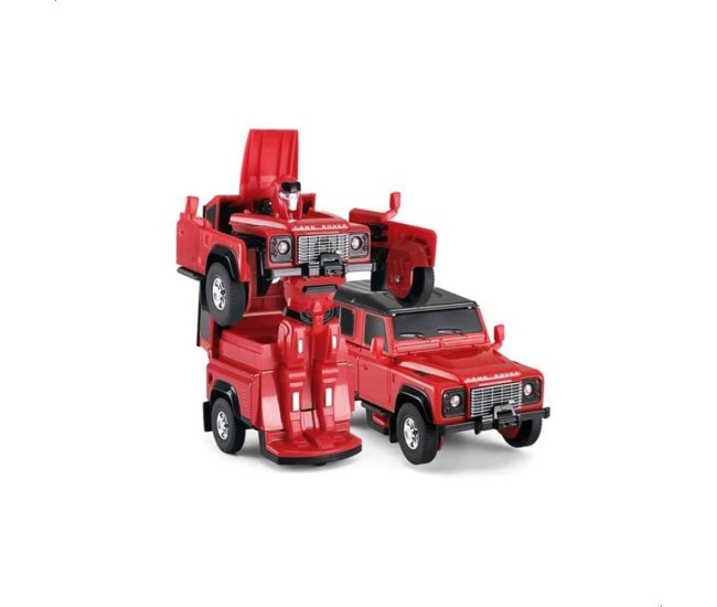 Masinuta metalica convertibila land rover defender rosu cu scara 1 la 32 Masinuta metalica convertibila land rover defender rosu cu scara 1 la 32