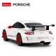 Masina cu telecomanda porsche gt3 rs alb cu scara 1 la 24