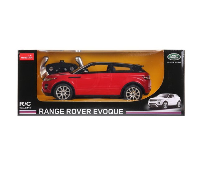 Masina cu telecomanda range rover evoque rosu scara 1 la 14 Masina cu telecomanda range rover evoque rosu scara 1 la 14