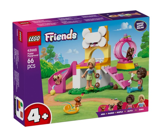Lego friends loc de joaca pentru catelusi 42665