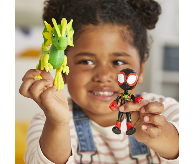 Spidey si prietenii marvel dino webs miles spin morales si marvel's electrosaurus Spidey si prietenii marvel dino webs miles spin morales si marvel's electrosaurus