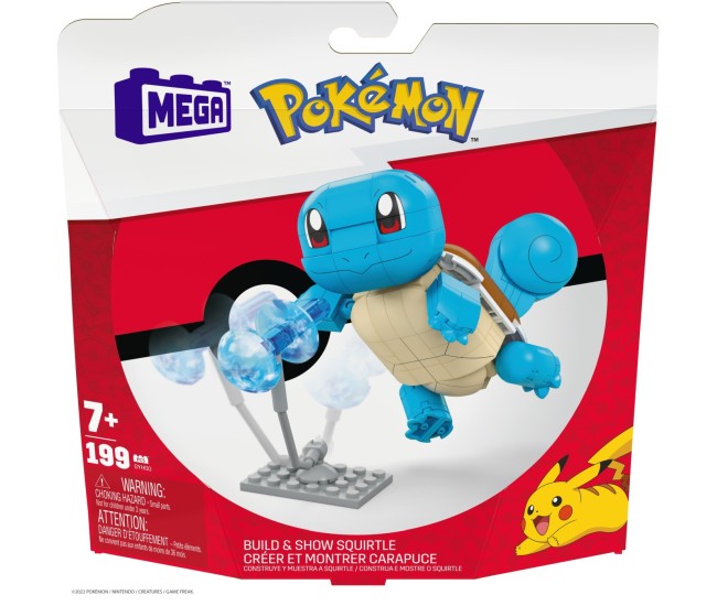 Pokemon mega construx set de constructie squirtle Pokemon mega construx set de constructie squirtle