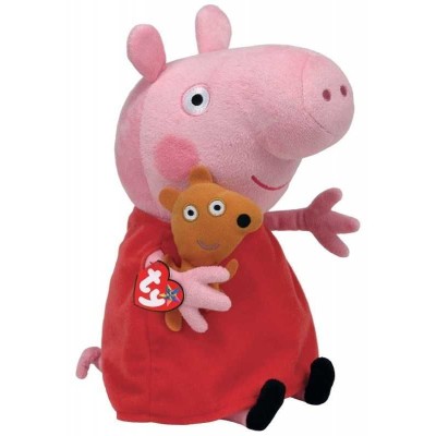 Plus ty 28cm beanie babies peppa pig peppa Plus ty 28cm beanie babies peppa pig peppa
