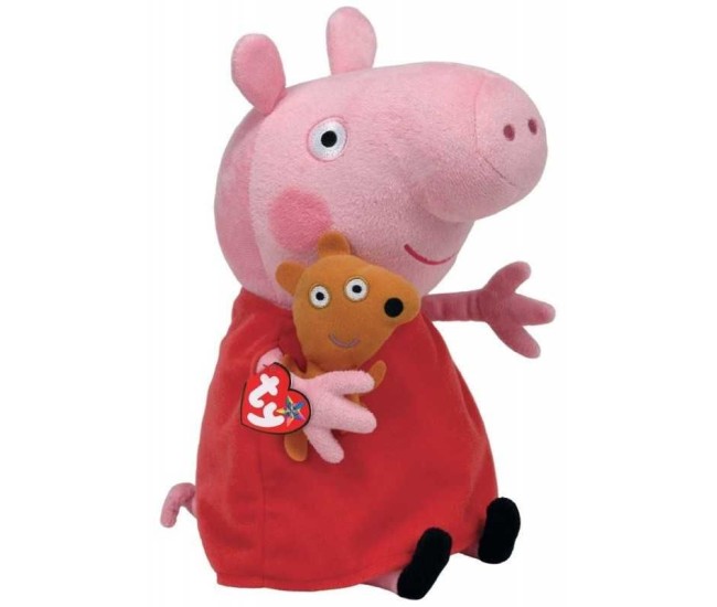 Plus ty 28cm beanie babies peppa pig peppa Plus ty 28cm beanie babies peppa pig peppa
