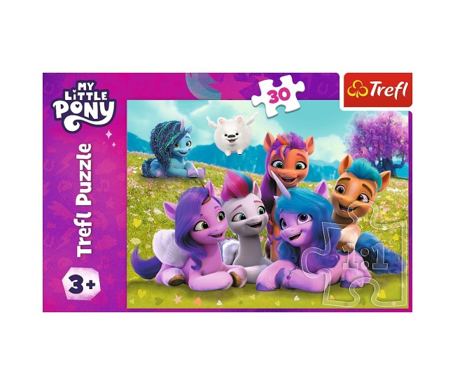 Puzzle trefl 30 my little pony poneii prietenosi Puzzle trefl 30 my little pony poneii prietenosi