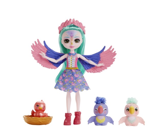 Enchantimals city tails main street familia filiei finch