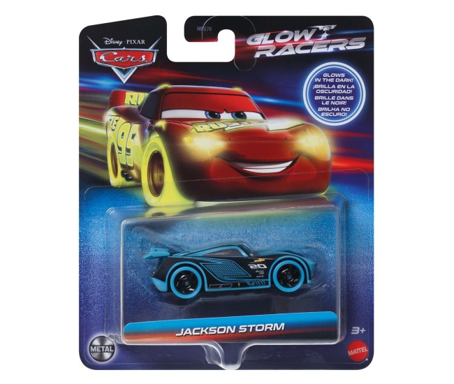 Cars glow racers masinuta metalica jackson storm 1:55 Cars glow racers masinuta metalica jackson storm 1:55