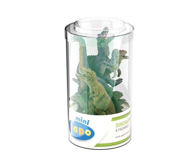 Papo figurina set 6 minifigurine dinozauri Papo figurina set 6 minifigurine dinozauri