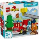 Lego duplo camion de pompieri cu furtun si pompier 10473