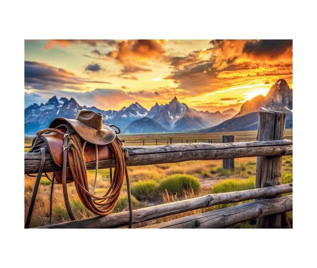 Puzzle trefl 1000 colectia sua vestul american poster inclus Puzzle trefl 1000 colectia sua vestul american poster inclus