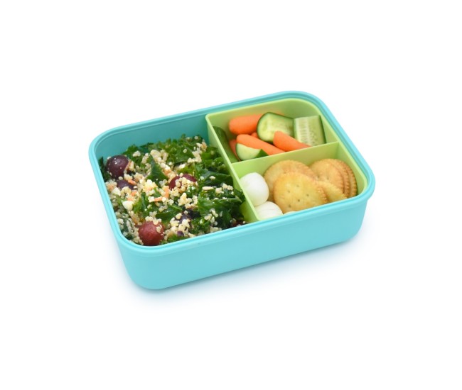 Cutie pranz bento 1250ml cutie detasabila melii blue mint lime Cutie pranz bento 1250ml cutie detasabila melii blue mint lime