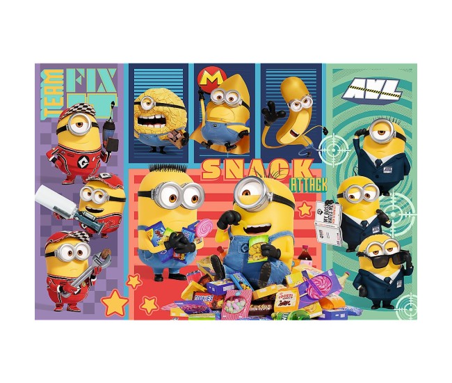 Puzzle trefl 160 despicable me 4 lumea minionilor Puzzle trefl 160 despicable me 4 lumea minionilor