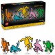 Lego art keith haring figurine care danseaza 31216