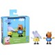 Peppa pig prieteni buni set 2 figurine elefantul emily si vulpita freddy Peppa pig prieteni buni set 2 figurine elefantul emily si vulpita freddy