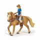 Papo figurina set cowgirl (vacarita) pe cal usa Papo figurina set cowgirl (vacarita) pe cal usa