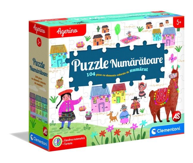 Agerino puzzle numaratoare Agerino puzzle numaratoare