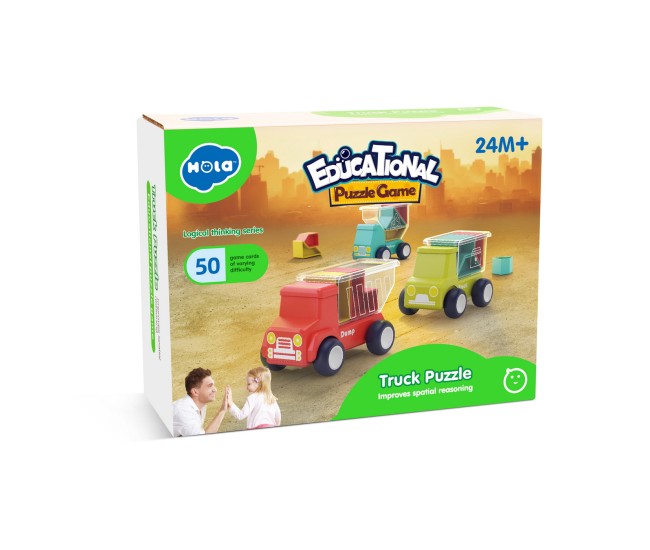 Joc educational camionul buclucas Joc educational camionul buclucas