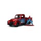 Jada marvel set masinuta metalica ford pick up scara 1:32 si figurina metalica spider man Jada marvel set masinuta metalica ford pick up scara 1:32 si figurina metalica spider man