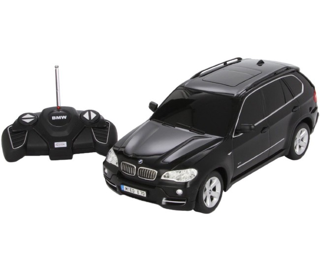 Masina cu telecomanda bmw x5 negru cu scara 1 la 18 Masina cu telecomanda bmw x5 negru cu scara 1 la 18