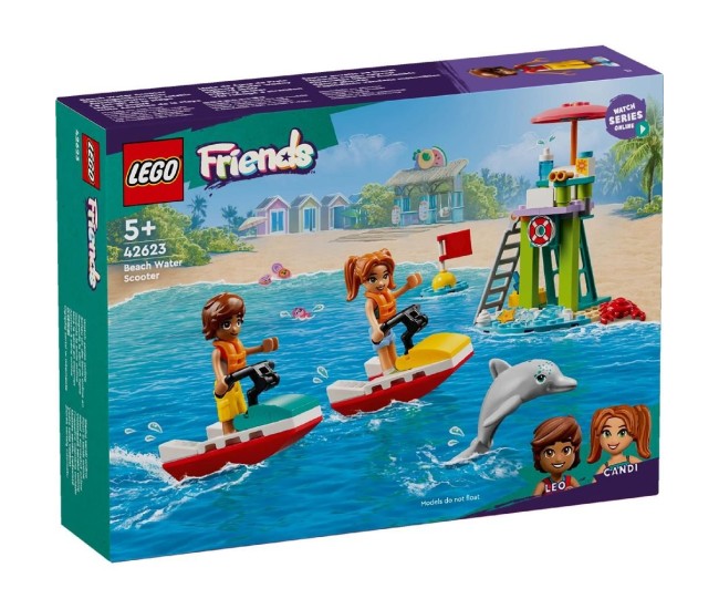 Lego friends scuter acvatic pe litoral 42623 Lego friends scuter acvatic pe litoral 42623