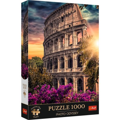 Puzzle trefl 1000 premium plus colosseum amfiteatrul din roma