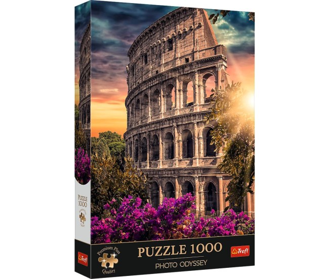 Puzzle trefl 1000 premium plus colosseum amfiteatrul din roma Puzzle trefl 1000 premium plus colosseum amfiteatrul din roma