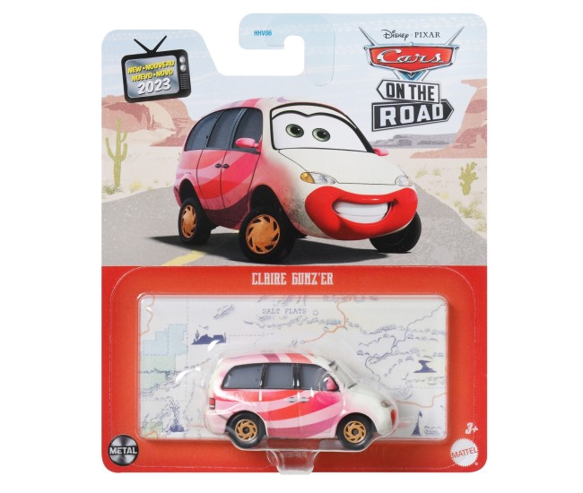 Masinuta metalica cars3 personajul claire gunzer Masinuta metalica cars3 personajul claire gunzer