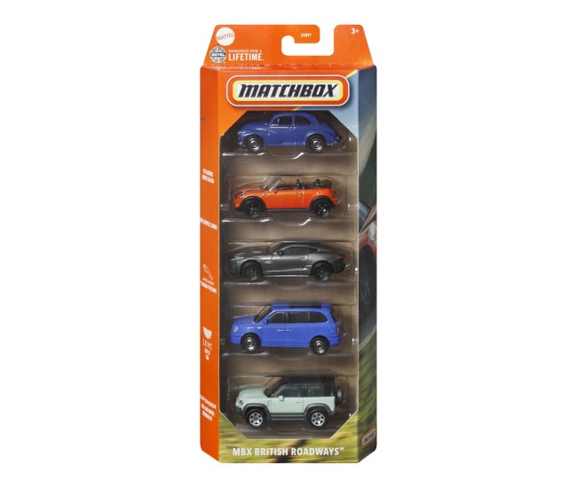Matchbox set 5 masinute metalice mbx british roadways scara 1:64 Matchbox set 5 masinute metalice mbx british roadways scara 1:64