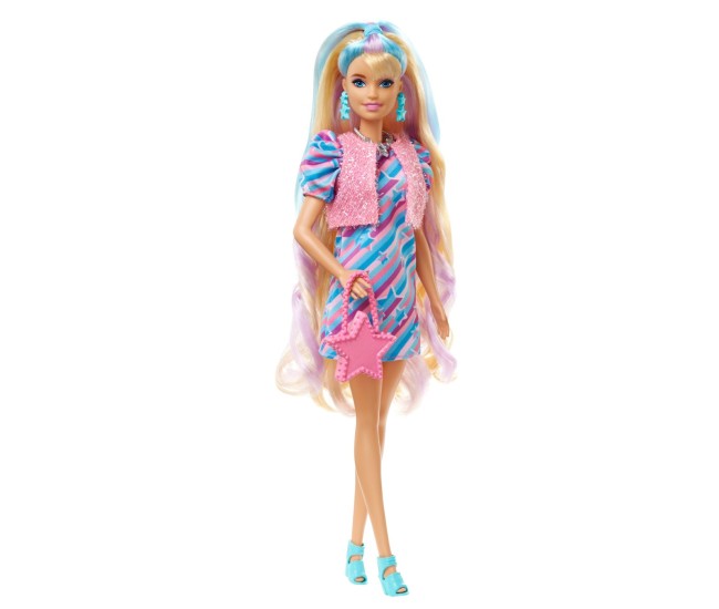 Barbie totally hair papusa barbie blonda