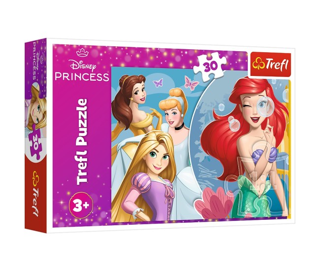 Puzzle trefl 30 disney princess printese fericite Puzzle trefl 30 disney princess printese fericite
