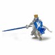 Papo figurina rege cu blazon dragon albastru Papo figurina rege cu blazon dragon albastru