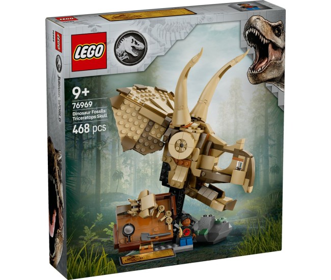 Lego jurassic world fosile de dinozaur craniu de triceratops 76969 Lego jurassic world fosile de dinozaur craniu de triceratops 76969